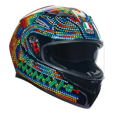 CASCO CERRADO AGV K-1 E2206 ROSSI WINTER TEST 2018 L