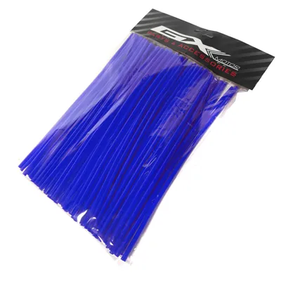 POPOTE DECORATIVO PARA RAYO AZUL MARINO 260MM X 6MM (BOLSA C/ 72 PIEZAS)