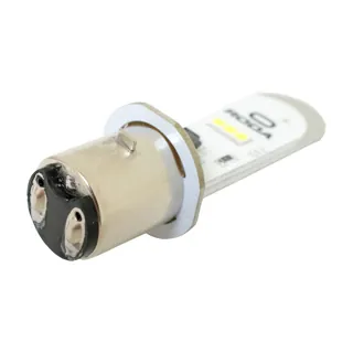 FOCO DE FARO BA20D 6500K (PLANO)