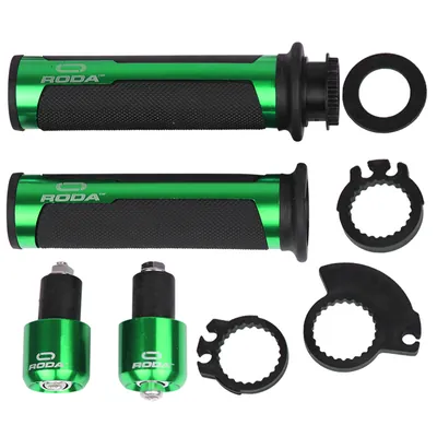 PUŃOS RODA C/CONTRAPESO NEGRO/VERDE SET