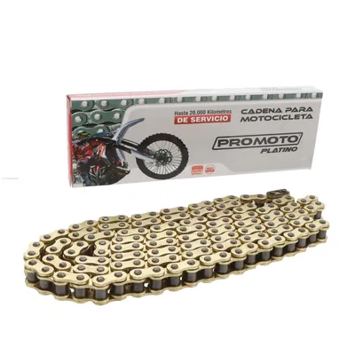 CADENA PROMOTO 428H-136L DORADA