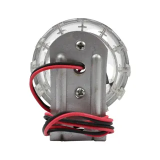 FARO AUXILIAR 4 LEDS CON STROBO (PLATA)