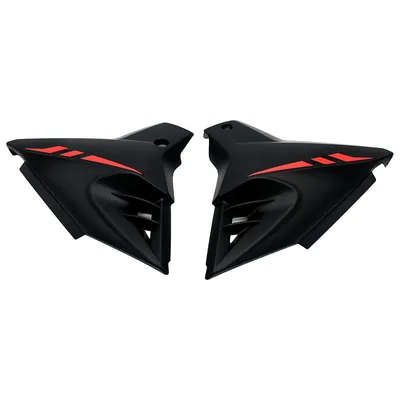 CUBIERTA LAT ALESSIA DER/IZQ DT150SP II 17-20/FT180TS 23 NEGRO/ROJO