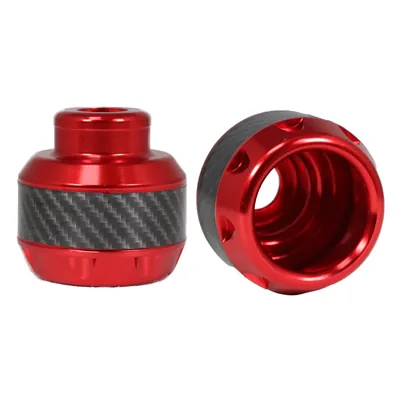 SLIDER DECORATIVO ALESSIA CARBON ROJO ALUMINIO PUNTA/ABS