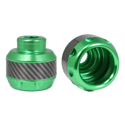 SLIDER DECORATIVO ALESSIA VERDE ALUMINIO PUNTA/ABS