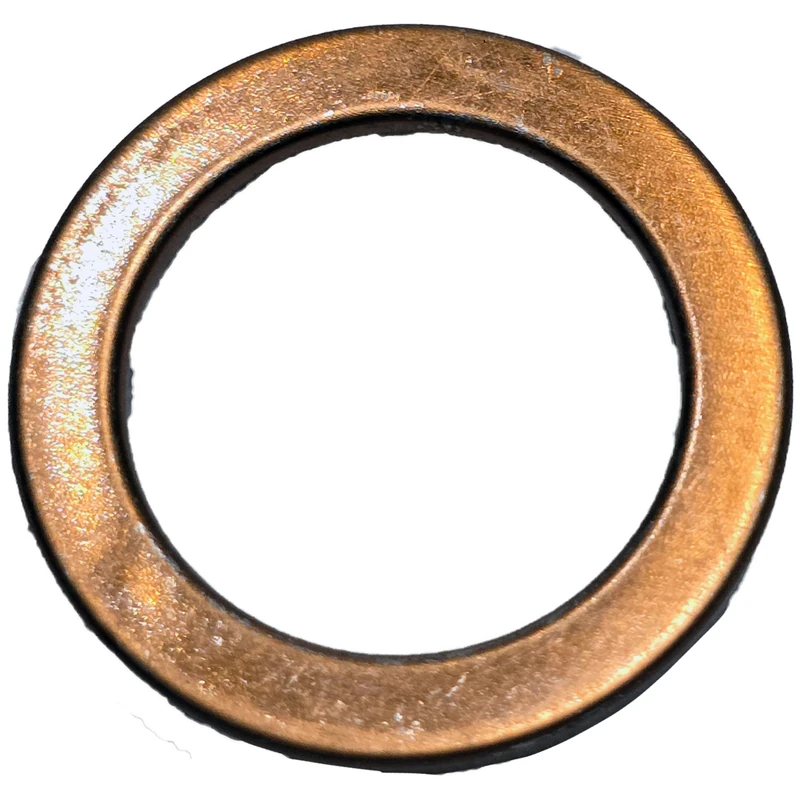 EMPAQUE TUBO ESCAPE ITALIKA CS125 / DS150 30 MM, COBRE