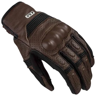 GUANTES VEL LS2 L CAFE/NGO DUSTER PIEL