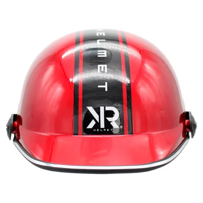 CASCO CACHUCHA ADULTO RACING RED M