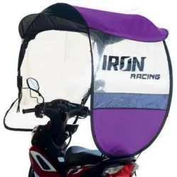 TOLDO FUNDA GENERAL IMPERMEABLE Y CUBRESOL PARA MOTOCICLETA ROSA