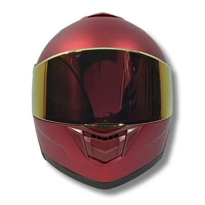 CASCO 2W ABATIBLE DEVIL ROJO MATE L (CAJA CON 6 PIEZAS)