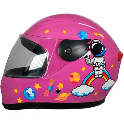CASCO ALESSIA INFANTIL CERRADO C/LUZ GIRLS SPACE