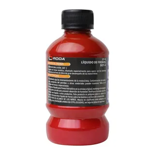 LIQUIDO PARAN FRENOS DOT 4 RODA 250ML
