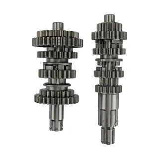 EJE ENGRANE PRIMARIO / SECUNDARIO TRANSMISION CON ENGRANES SET ITALIKA TC 250 (15-24) FT 250 TS (16-24) FT 200 TS (19-24) DT 200 SPORT (17-21) TC 200 (14-16) TC 200 NEGRA (18-20) TC 200 BLANCA (16-18)