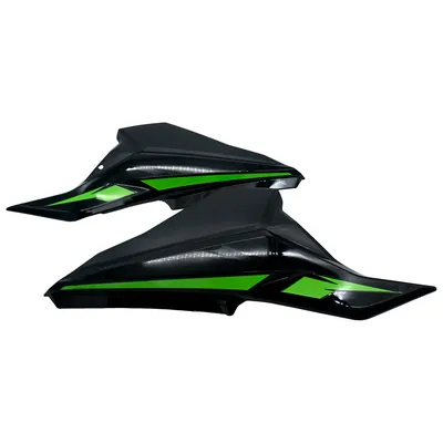 CUBIERTA LAT ALESSIA DER/IZQ FT150TS NE 22-23 NEGRO/VERDE