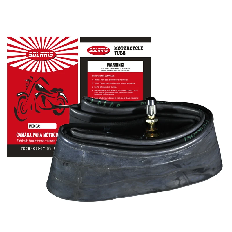 CAMARA 110/100-18 UNIVERSAL (TR4) VALVULA RECTA BUTYL 50%