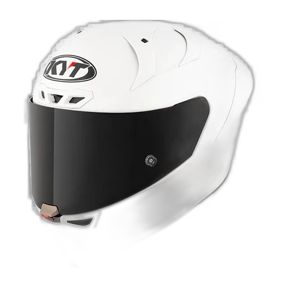 KX-1 RACE GP HELMET SOLID: PLAIN WHITE L