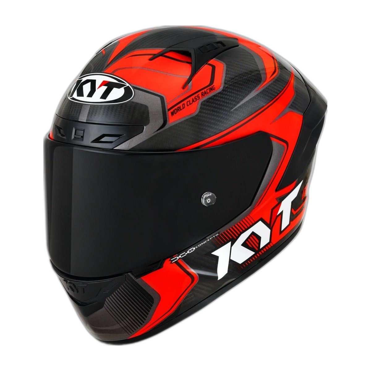 NZ-RACE HELMET FULL CARBON: CARBON COMPETITION RED L