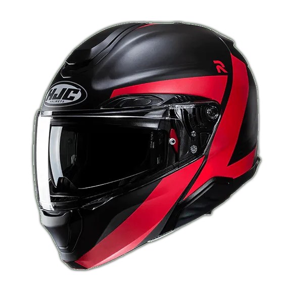 CASCO RPHA 91 ABBES MC1SF NEG/ROJ M HJC