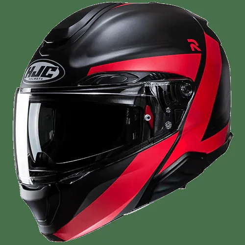 CASCO RPHA 91 ABBES MC1SF NEG/ROJ L HJC