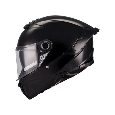 CASCO MT THUNDER 4 SV PURE A1 NEGRO BRILLO XXL