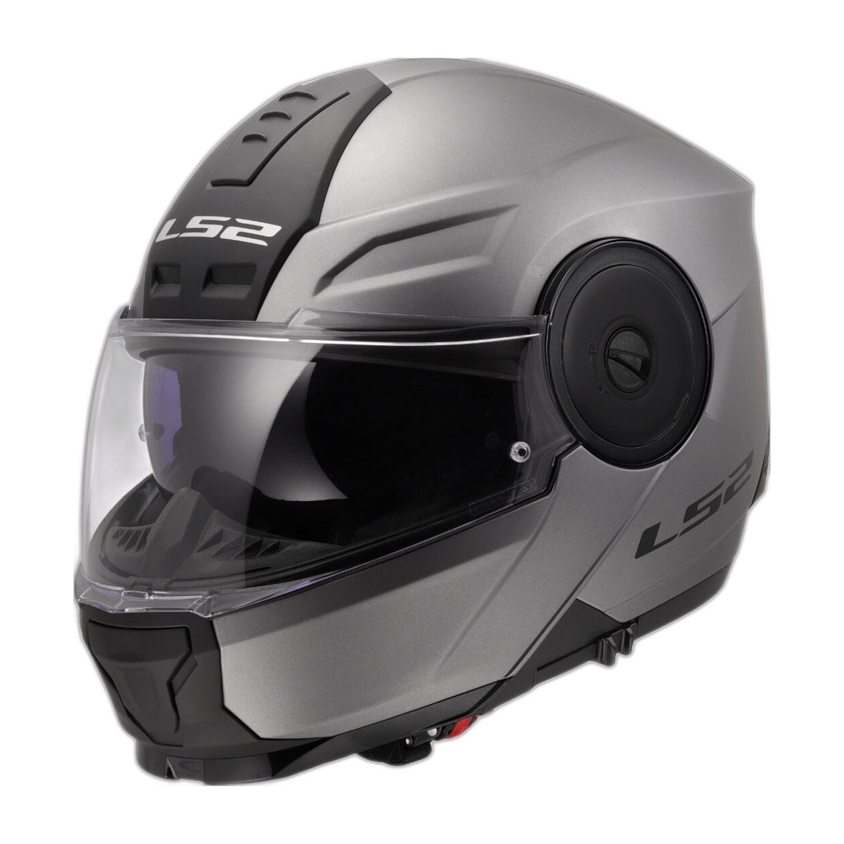 CASCO ABATIBLE LS2 SCOPE II SOLID M TITANIUM FF902