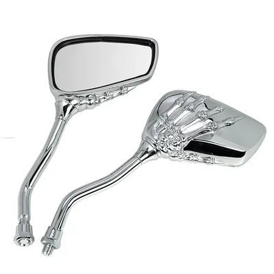ESPEJOS PROMOTO P-02 MANO CALAVERA CROMO