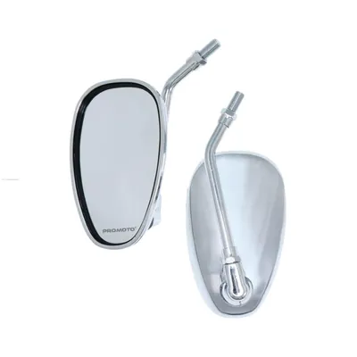 ESPEJOS PROMOTO P-28 MOTOS CHOPPER CROMO