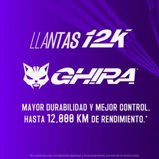 LLANTA GHIRA 90/90-18 6PR TT DP
