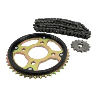 ENGRANE 44X14 CADENA 428HX122L SET HONDA CBF 125 TWISTER (19-24) RODA