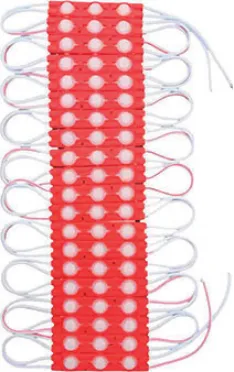 MODULO LED 008 ROJO BOL(20PZAS)