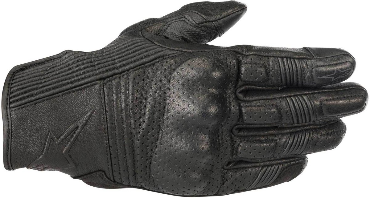 GUANTES DE PIEL MUSTANG V2 NGO/NGO S