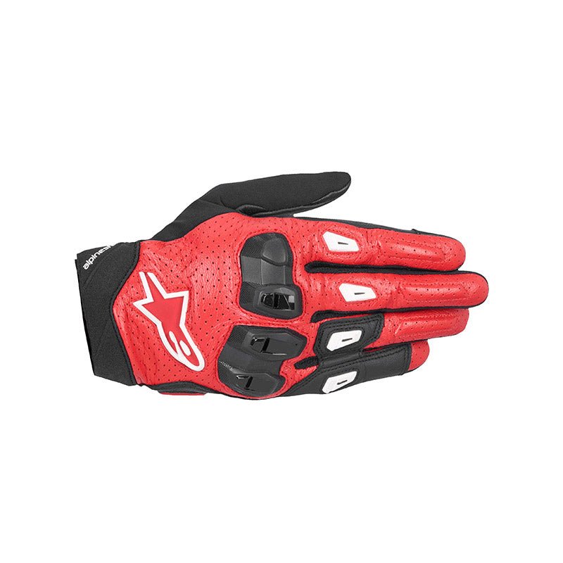 GUANTES TEXTIL SP25 SP X 7 ROJ/NGO/BCO S