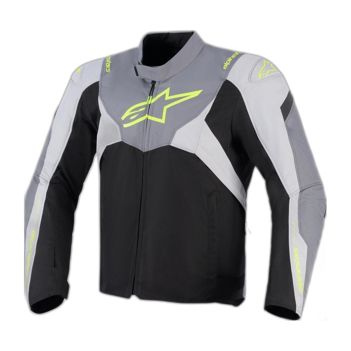 CHAMARRA TEXTIL T-JAWS V4 WP NGO/GRS M