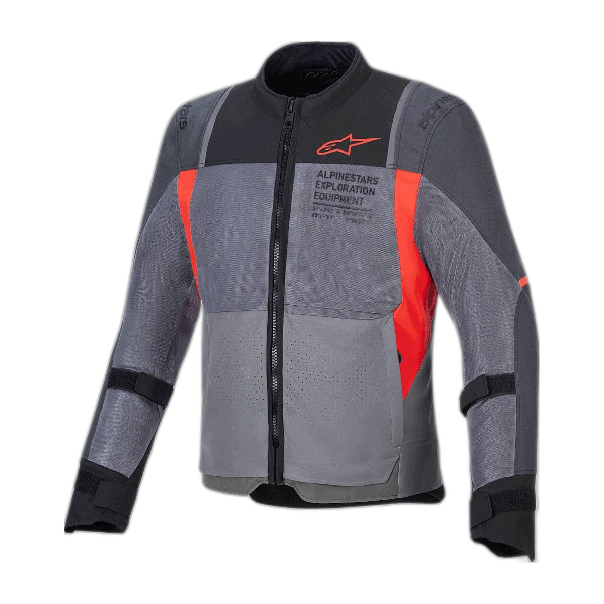 CHAMARRA TEXTIL ST-2 AIR GRS/ROJ S