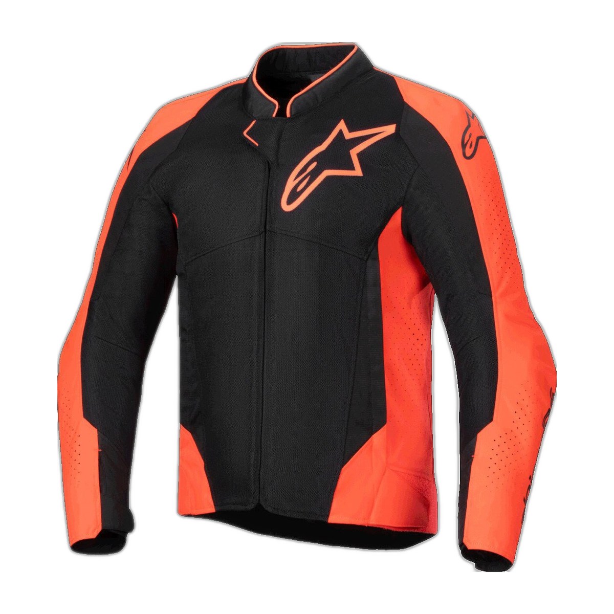 CHAMARRA TEXTIL VIPER AIR V4 ROJ FLUO/NGO S