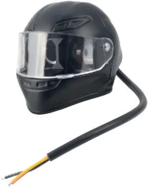 FARO AUXILIAR HYPER LED FIGURA CASCO NEGRO MATE IR-XTK30 9-80V, 26W, 4050LM X 2