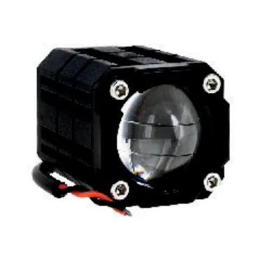 FARO AUXILIAR HYPER LED, BAJA AMARILLO, ALTA BLANCO, LUZ DE COLOR, ESTROBO, 9-80V, 11W+11W