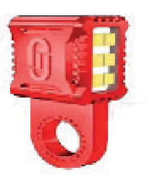 LED MINI BASE ESPEJO IR-YSKYX ROJO MATE 12V DC