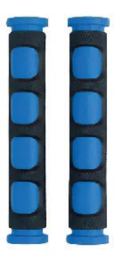 PROTECTOR DE MANIJAS DECORATIVO OVALO AZUL