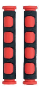 PROTECTOR DE MANIJAS DECORATIVO OVALO ROJO