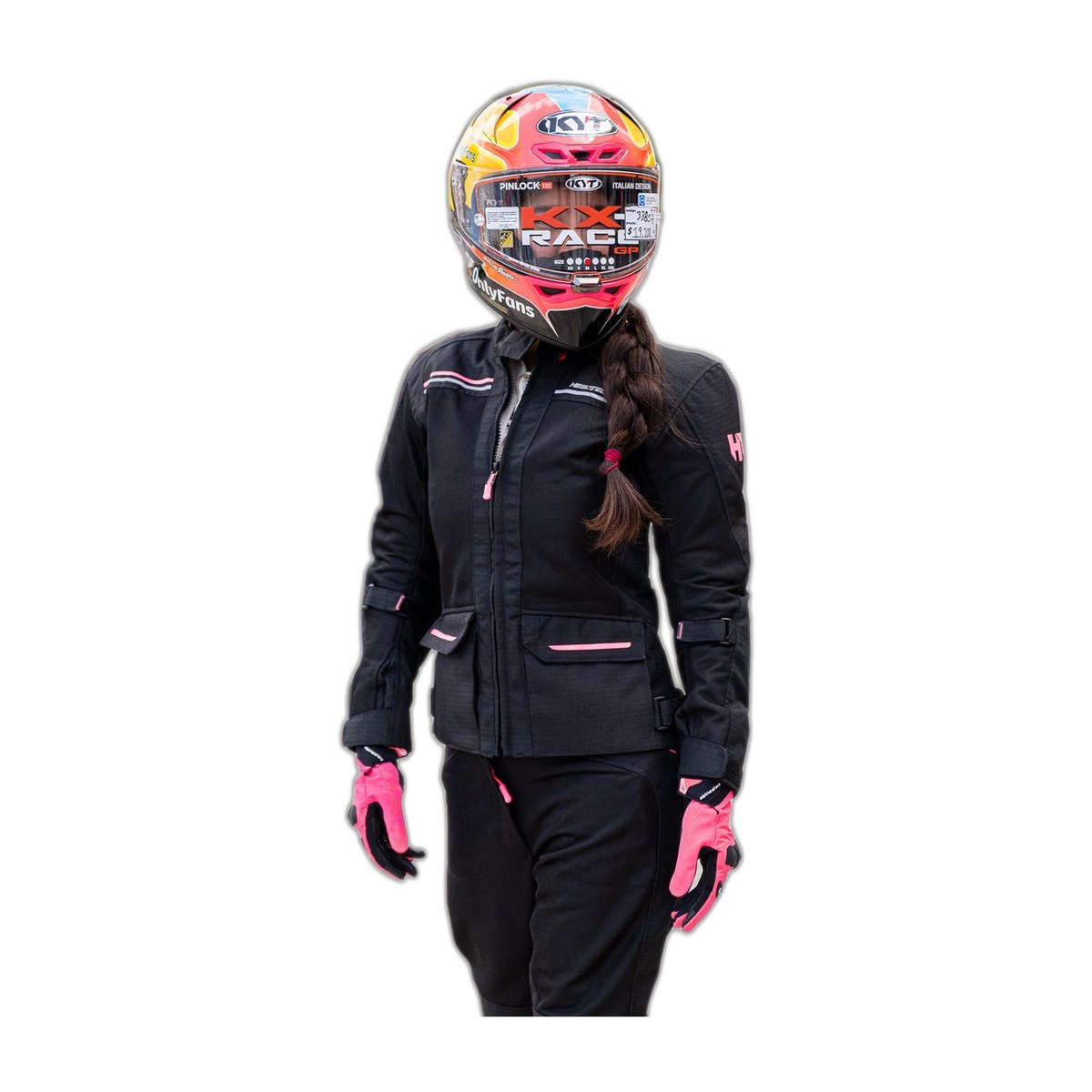 CHAMARRA MUJER HT CYPHER LARGA MESH/IMPE -36