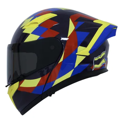 CASCO RODA FORCE EVO NEGRO AVE XL ABATIBLE MICA HUMO SVS