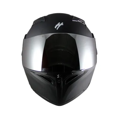 CASCO ABATIBLE HALF TALLA XL CERTIFICADO DOT C/LUZ TRASERA RECARGABLE Y DOBLE VISOR MICA ESPEJO