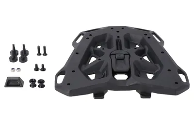 PLACA ADAPTADORA PARA PORTAEQUIPAJES STREET-RACK. NEGRO. PARA MONTAJE DEL DUSC