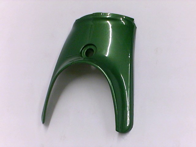 CUBIERTA JSMX SOBRE SALPICADERA FRONTAL VERDE ORIGINAL DE FIBRA HONDA C90 STR