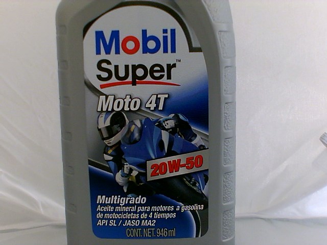 ACEITE MOBIL SUPER 4T 20W 50.