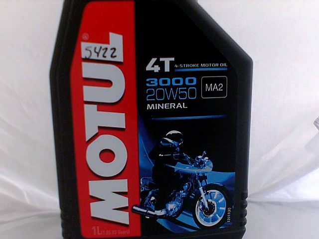 ACEITE 3000 MOTUL 4T 20W50 MINERAL