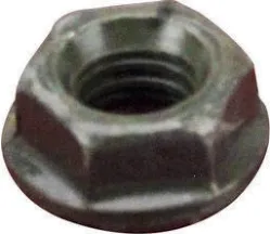 TUERCA HEXAGONAL FLANGE SERRADA ZINCADA M6 (100PZAS/BOLSA)