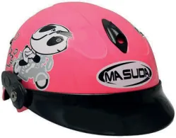 CASCO MASUDA NIŃO PANDA ROSA CACHUCHA