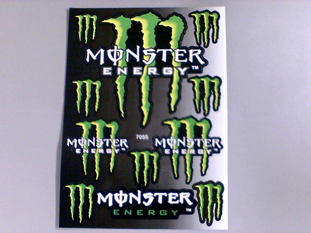 CALCOMANIA MONSTER GRANDE MODELO B